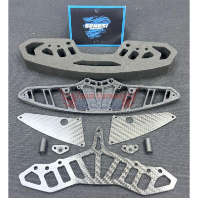 Senesi Motorsport FRONT CARBON-FIBER lightweight BUMPER (for RAPTOR 2026)